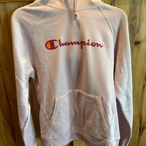 Champion Light Pink Pullover Hoodie